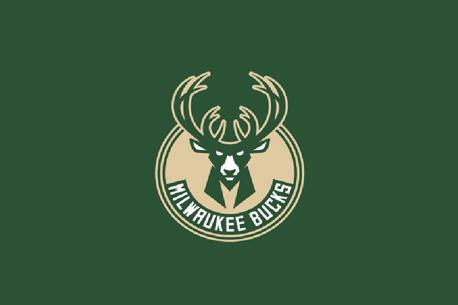 NBA密尔沃基雄鹿队Logo设计----