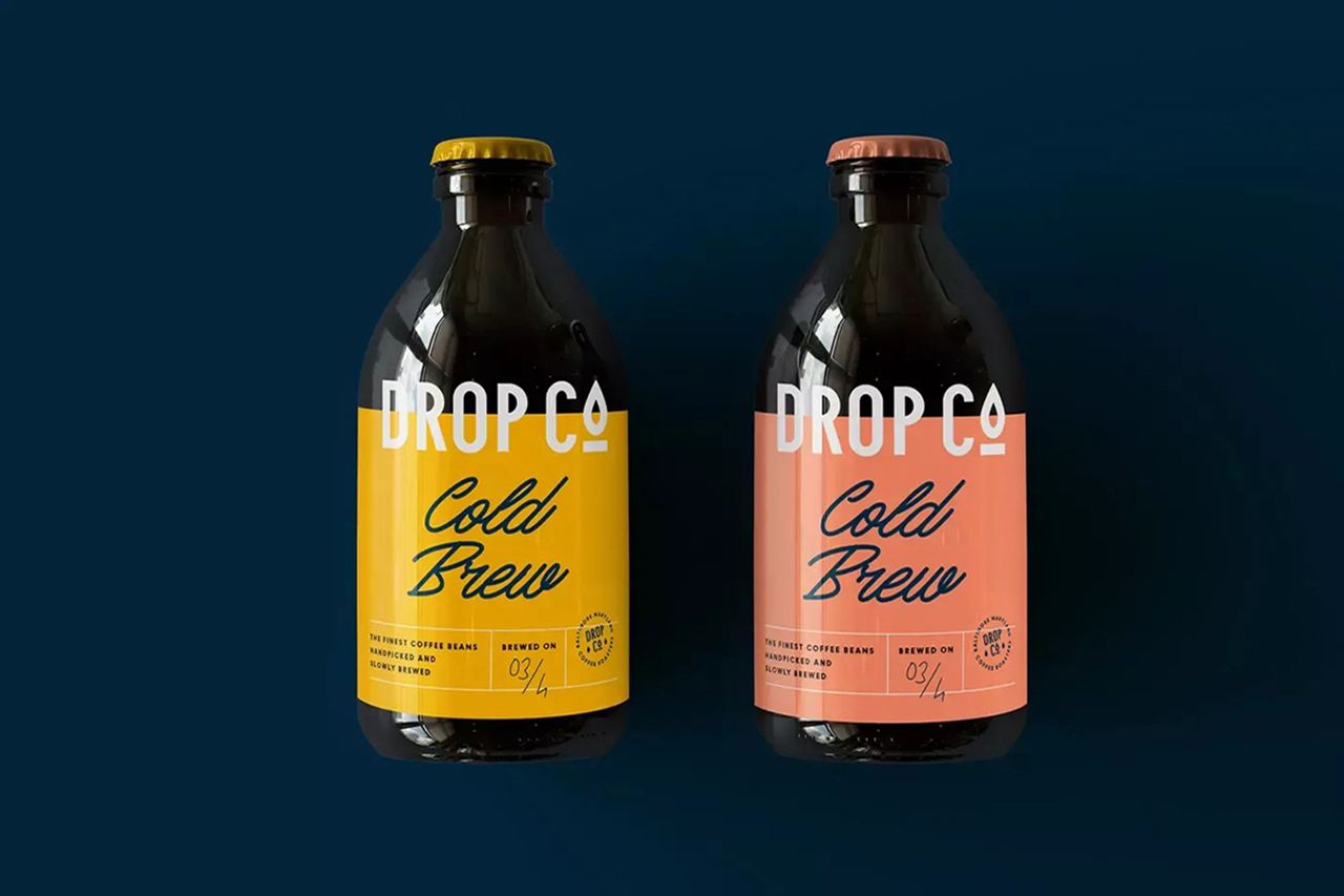 DropCo.咖啡品牌Logo设计