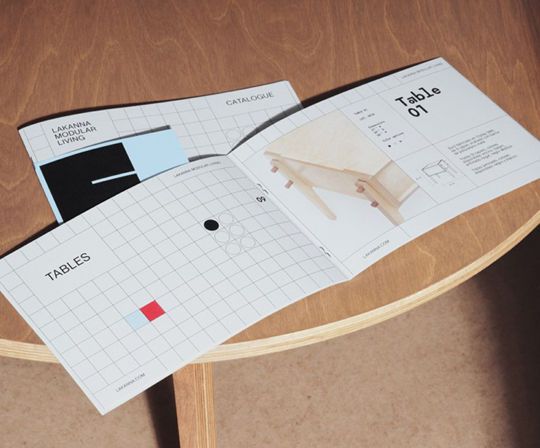 Lakanna模块化家具品牌Logo设计