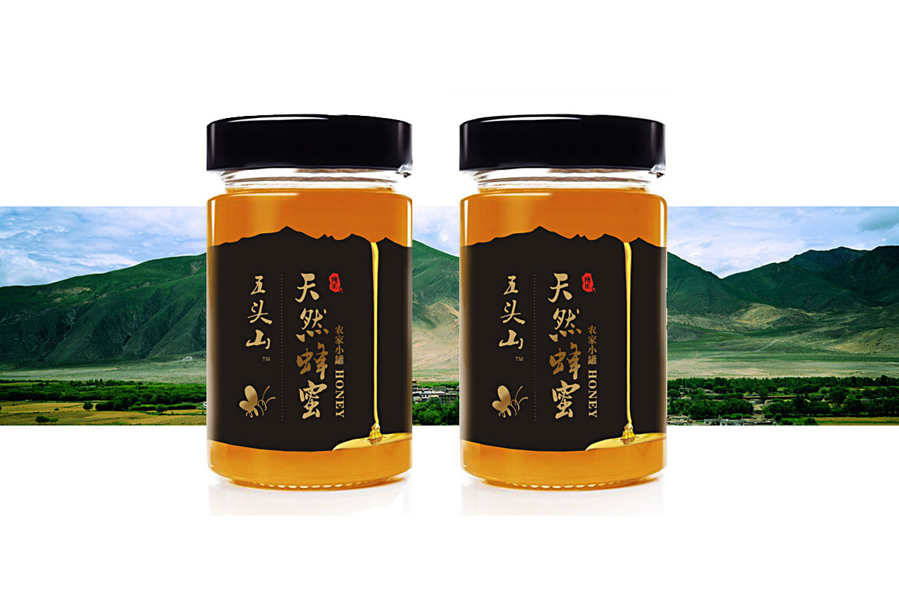 五头山蜂蜜包装设计